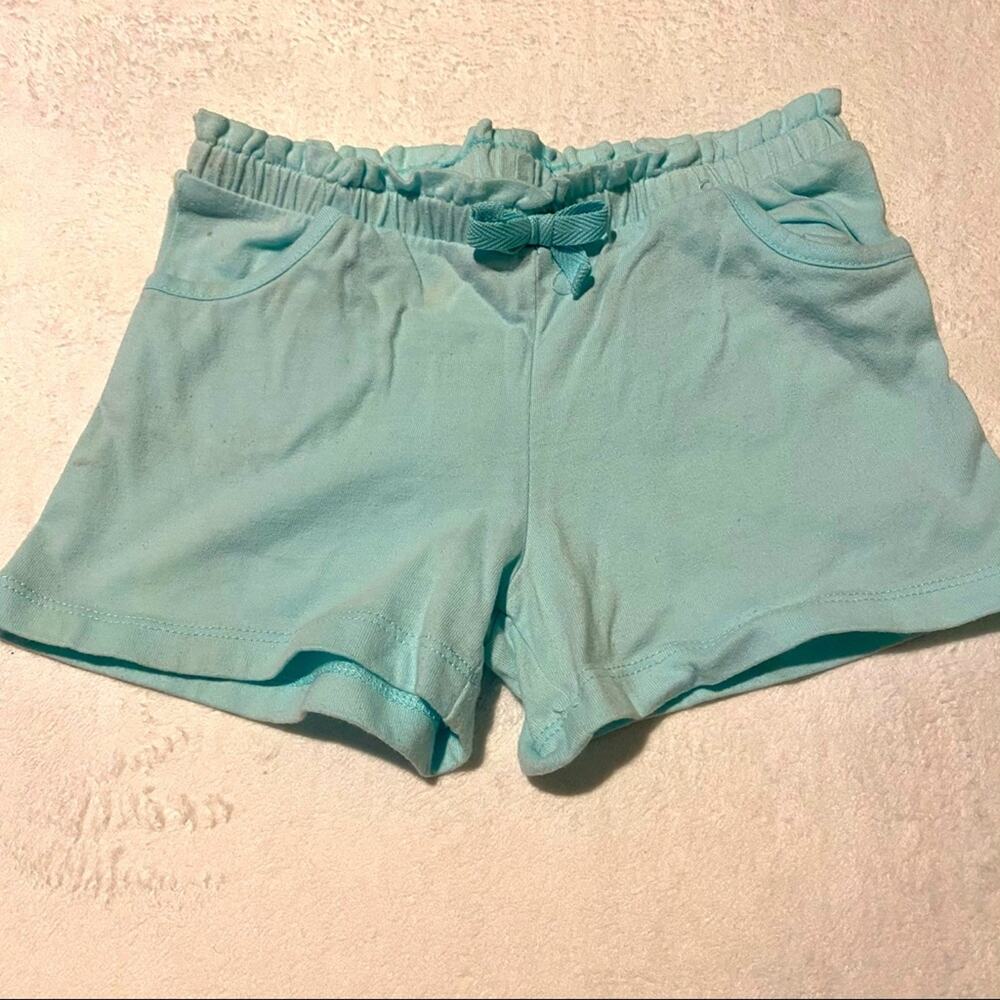 Swiggles Light Blue Pull On Shorts Girls Size 4T Cotton & Polyester Blend